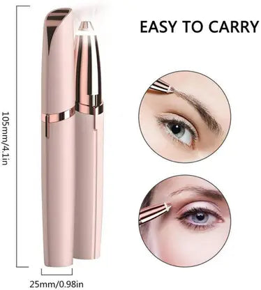Flawless Brows- Women's Painless Facial Hair/Eyebrow Remover Electric Trimmer (Battery Included)