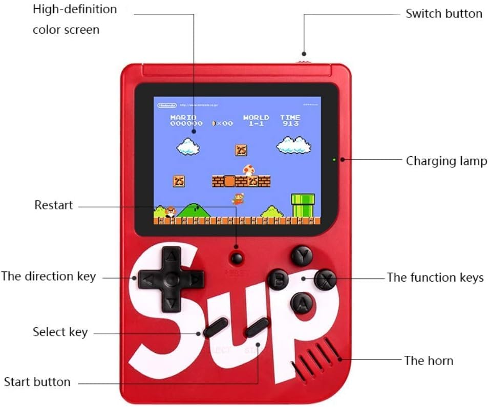 NEO SUP Gameboy – 400 Classic Games in Your Pocket